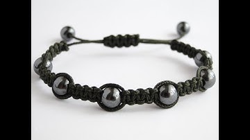 How To Make A Shamballa Style Bracelet-Nano Cord Friendship Bracelet Tutorial