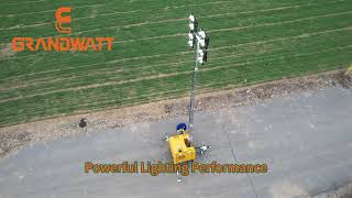 GRANDWATT HX9-R2000 Diesel Light Tower | Powerful Lighting for Demanding Job Sites