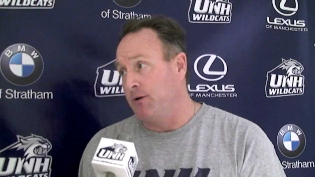 UNH Men's Basketball: Bill Herrion interview on WBIN-TV (01/21/12)