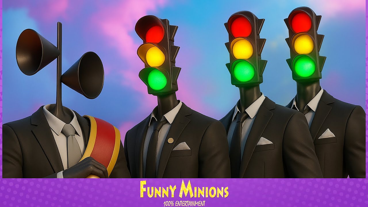 Голова сирены и голова светофора - Мем «Танец с гробом»⚡Сезон 4⚡(ОБЛОЖКА)