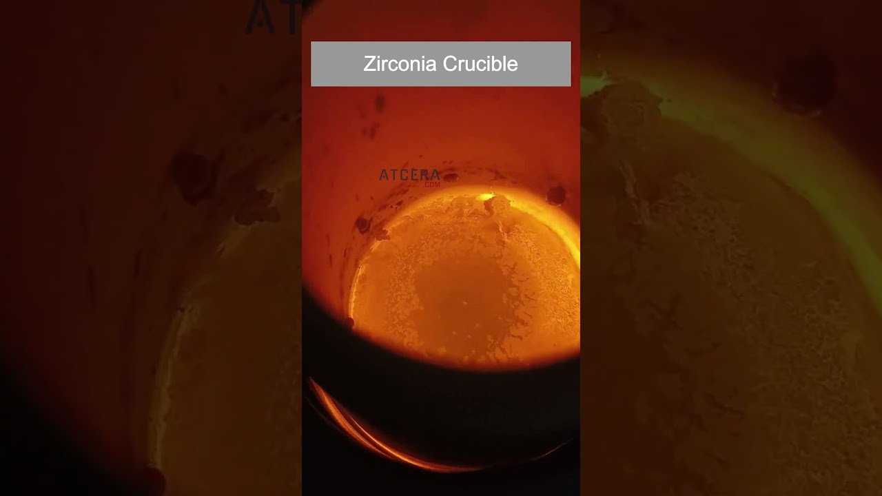Durable Zirconia Crucible: The Secret to EXTREME Metal Processing Success