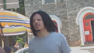 Eric Andre scalps himself