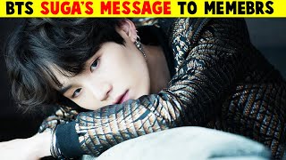 BTS Suga’s Message To Members Shows How Soft-Hearted He Really Is... screenshot 5