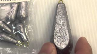 釣り動画ビギナー向け（オモリの種類いろいろ）