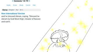 NIV Genesis 14:19