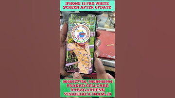 iPhone 13 Pro/13 Pro max White Screen Fixed 2023 | No Need to Change LCD Solved