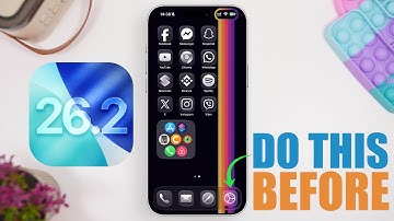 iOS 26.2 - Do this Before You Update !