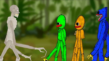 SCP-096 Vs Huggy wuggy Vs Squid Game, Slenderman, Kissy Missy ,Jeff ,Freddy -DC2 Compilation