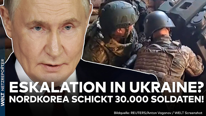 PUTINS KRIEG: Donnerschlag! Nordkorea entsendet 30.000 Soldaten für Russland im Krieg gegen Ukraine