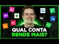 QUAL CONTA RENDE MAIS? Nubank, PicPay, C6, ITI, Sofisa Direto, M. Pago, Bitz, PagBank, Inter ou BTG?