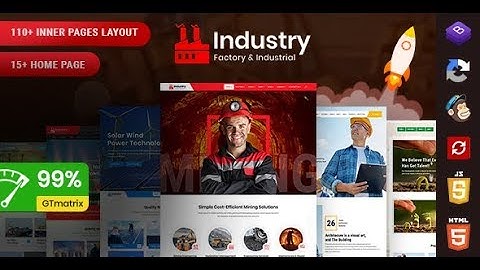 Industry - Factory & Industrial HTML Template