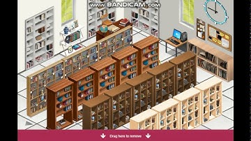 Yoworld: Decorating study room and snack room