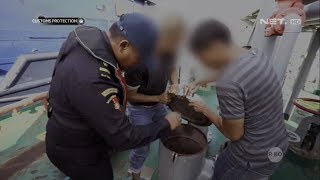 Penindakan Kapal Berisi 1.500 Minyak Mentah Tanpa Dokumen Sah - Customs Protection