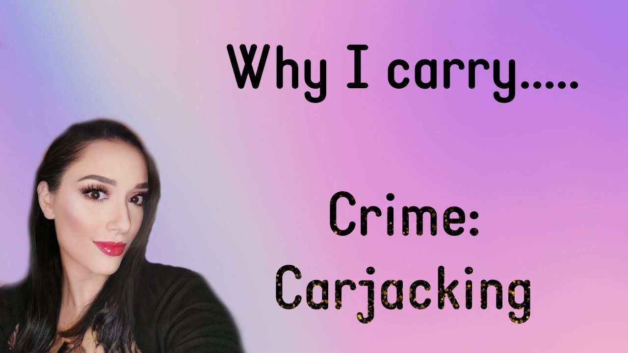 Why do I carry?? Don't be an easy target..... Carjacking... YouTube