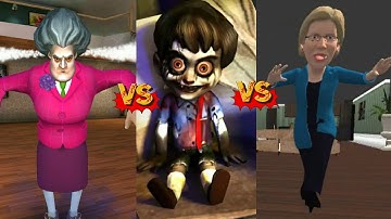 Scary Teacher 3D vs Evil Scary Neighbor vs Scary Child - Horror Games Android/IOS Walkthrough