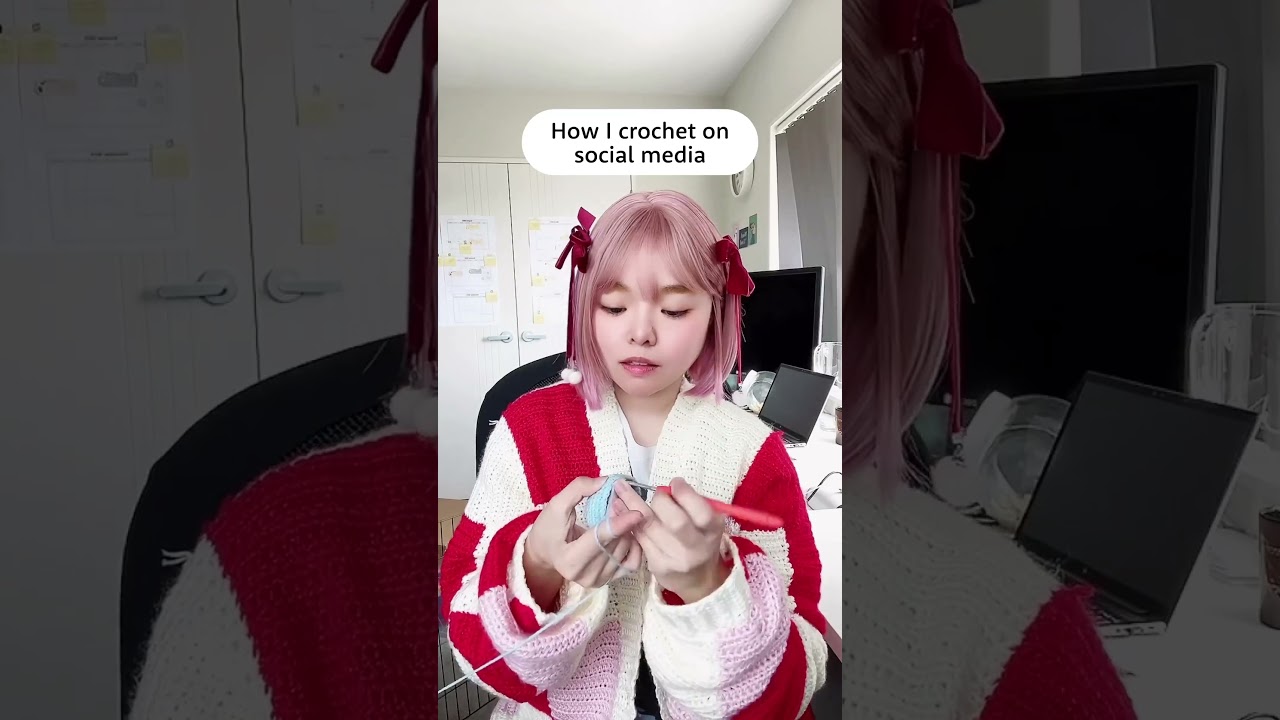 How I Crochet: Social Media vs. Reality ✨🧶 