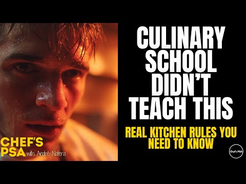 What Culinary School Doesn't Teach You But Should