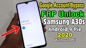 Samsung A30s (SM A307) FRP Unlock/ Google Account Bypass 2020 || Android 9 Pie (Without PC)