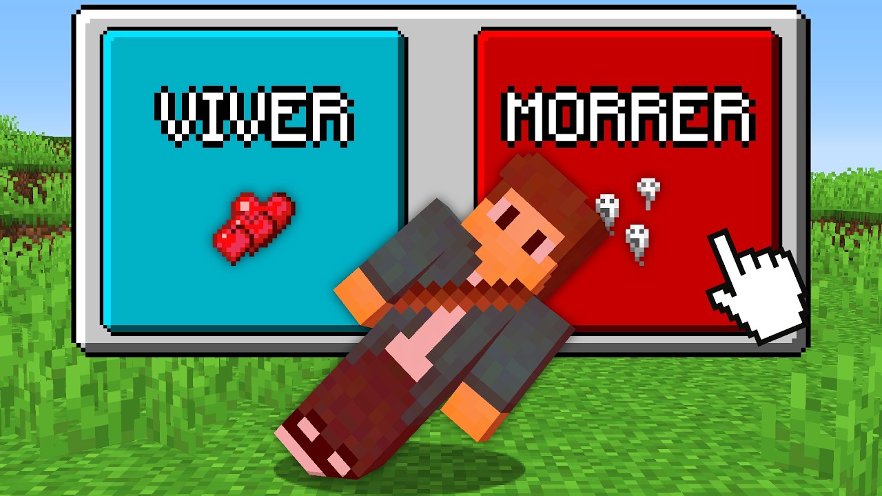 O Que você escolheria no Minecraft ?