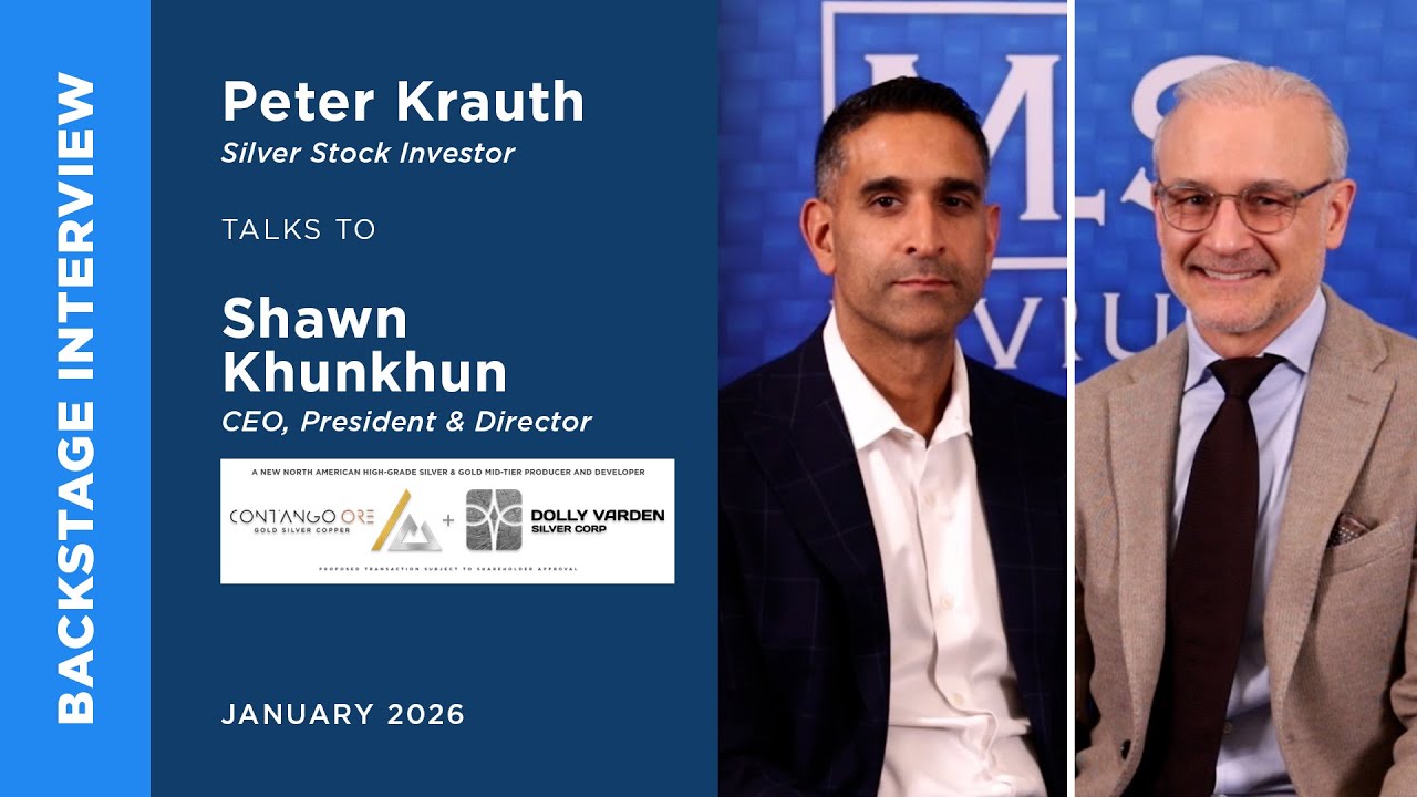 Shawn Khunkhun of Dolly Varden Silver talks to Peter Krauth at the Jan 2026 Metals Investor Forum