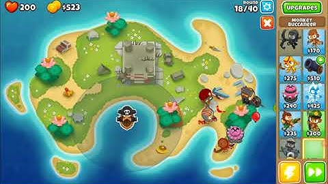 Back to Bloons TD6! - Lotus new map easy mode gameplay