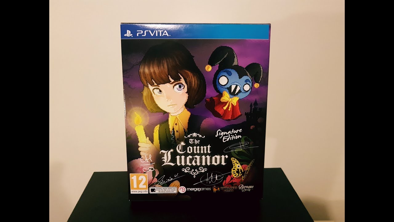 The Count Lucanor Unboxing | Signature Edition Games | Playstation Vita