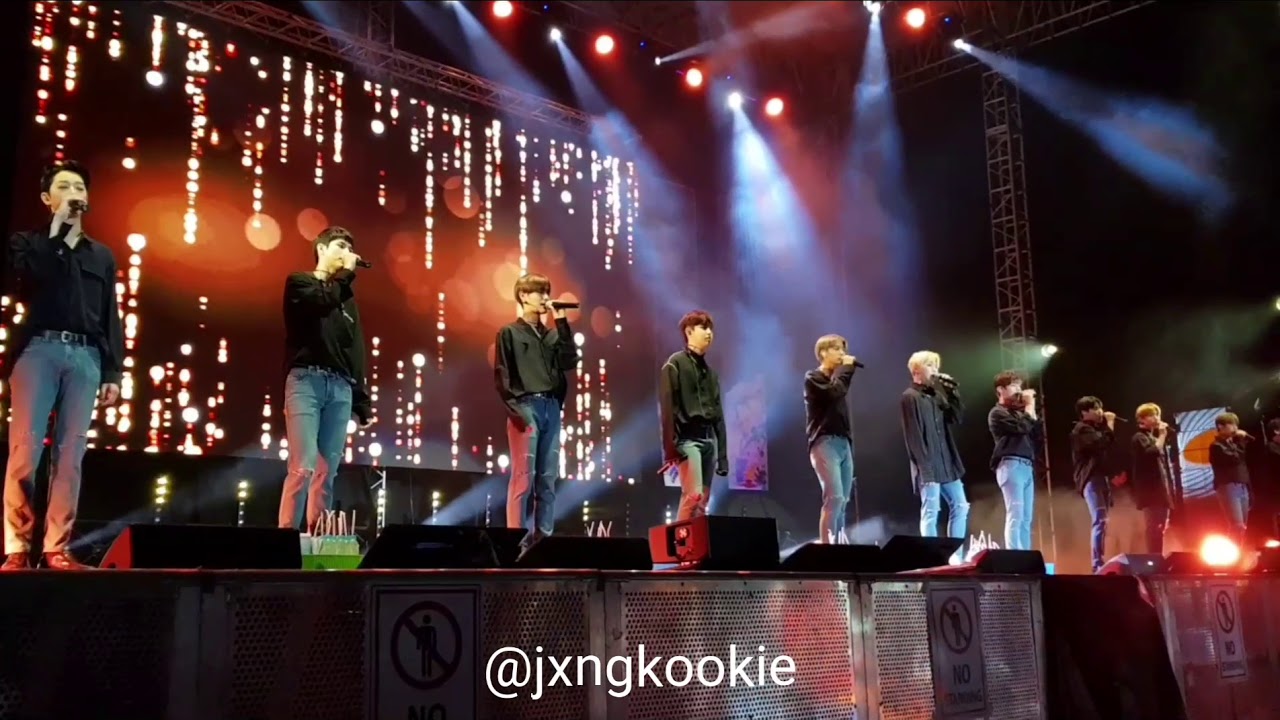 180121 Wanna One in Jakarta - Always & Daehwi's Birthday Project