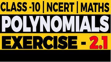 Class 10 Maths || Chapter 2 || Exercise 2.1 || Polynomials || NCERT || CBSE || Biomathology