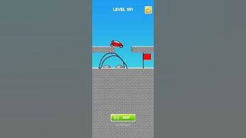 Draw Bridge Game | Level 101 #shorts #gameplay