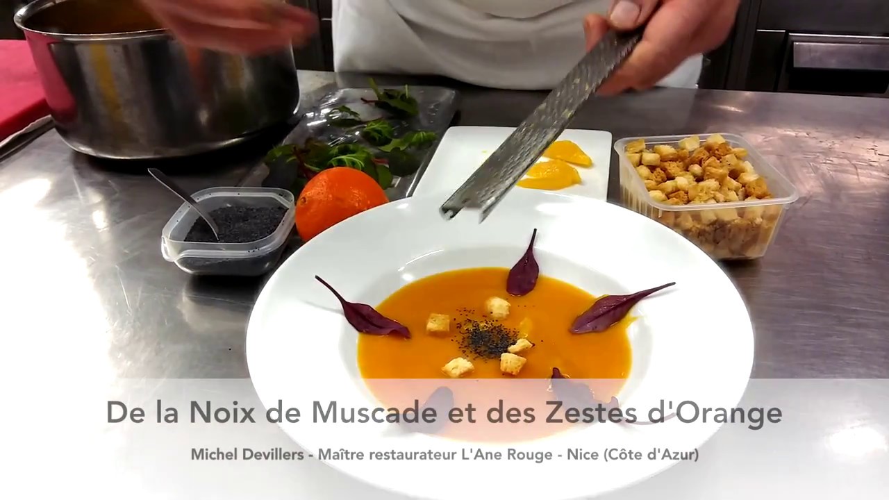 Une Soupe Originale de Courge à l'Orange