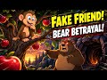 Clever Monkey & The Bear 🐒🐻 | Moral Story for Kids | Cartoon Friends TV