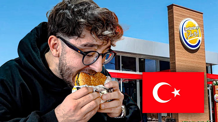 ASÍ es un BURGER KING en TURQUÍA (nos sorprende)