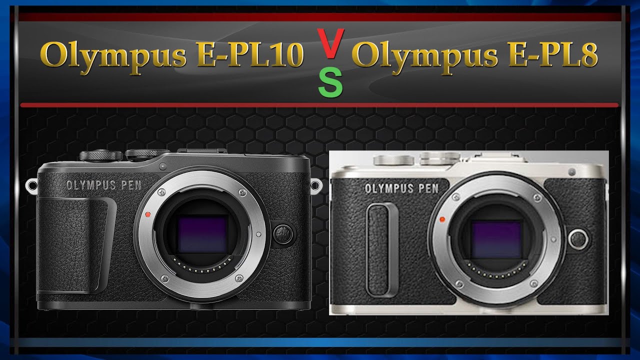 Olympus E PL10 vs Olympus E PL8 Comparison Video (Spec Comparison