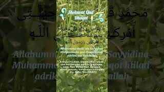 Sholawat Qad Dhaqat Dan Sholawat Bani Hasyim kajiansunnah amalan sholawatnabi