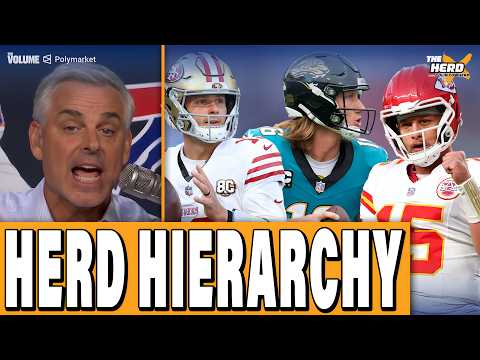 Herd Hierarchy: 49ers, Jaguars, Seahawks, Chiefs, Patriots, Bills | Colin Cowherd: HERD NFL