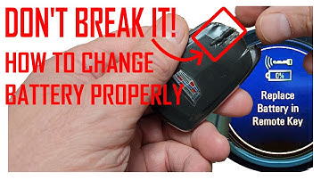 How To Change the Battery on Cadillac Key FOB on ATS, CT6, CTS, SRX, XT5, XTS, CT6, Escalade