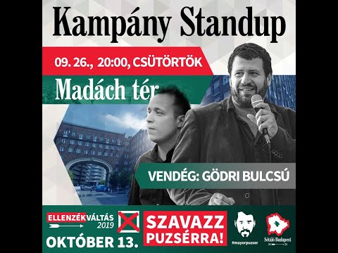 Globális rendszerkritika a kampánytargoncán Gödri Bulcsuval | 2019.09.26.