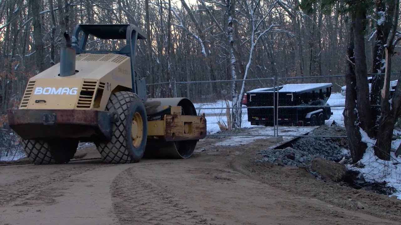 Johnston Temp Road Construction Begins