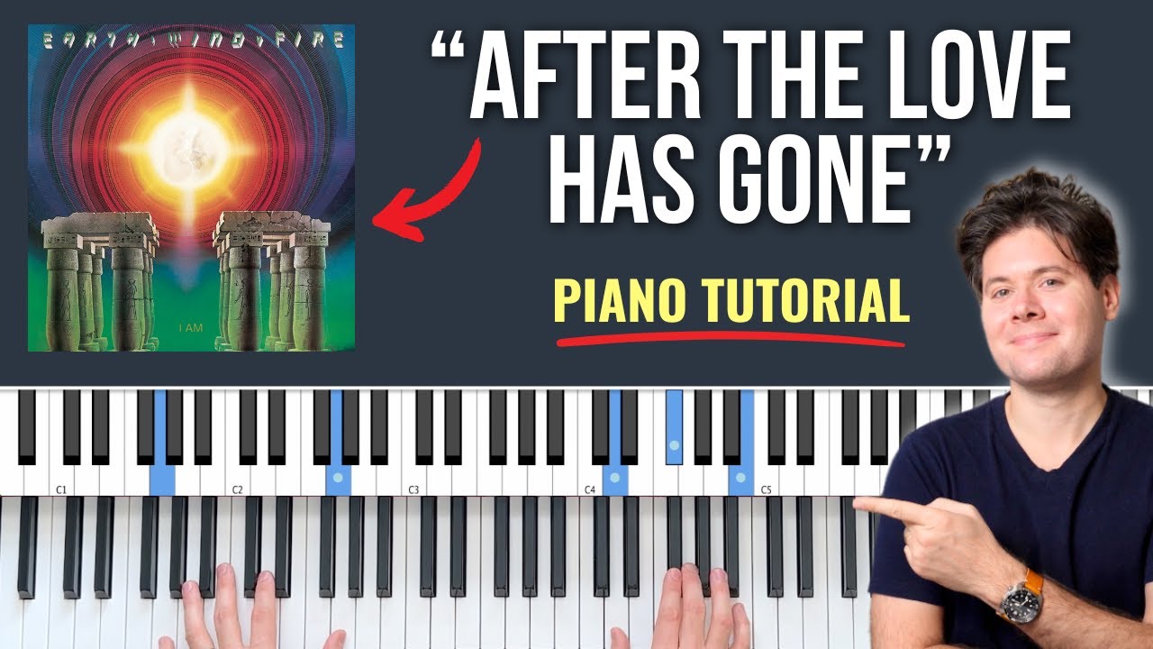 Как играть «After The Love Is Gone» // Учебное пособие по игре на фортепиано EWF