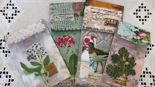#the100dayproject 2026 Day 40 - Envelopes with see through fronts #roxysweeklychallenge