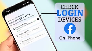 How To Check Facebook Login Devices on iPhone! [FB Log Out of All Devices]