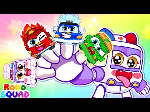 Temanku Sedih Karena Sakit 😢 - Kartun Anak - Kartun Anak RoboSquad