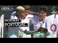 #U19EURO highlights: Norway 1-3 Portugal