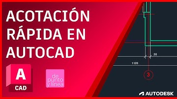 Aprende a crear COTAS RAPIDAMENTE en AutoCAD con el comando QDIM