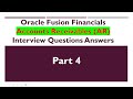 Part-4 Oracle Fusion Cloud AR Interview Question and Answers ||Dec Batch 2024 ||Accounts Payable