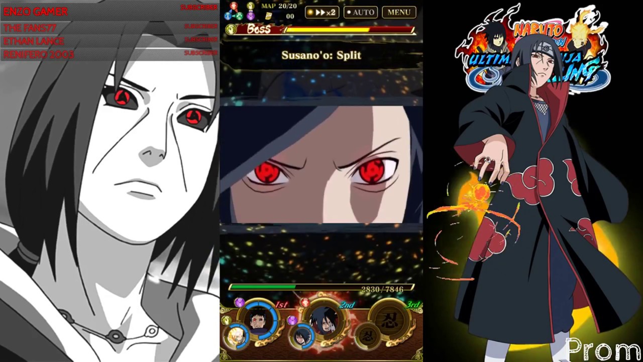 Naruto Blazing - Ninja Road S6 - 4units/9mins (No rare maps)