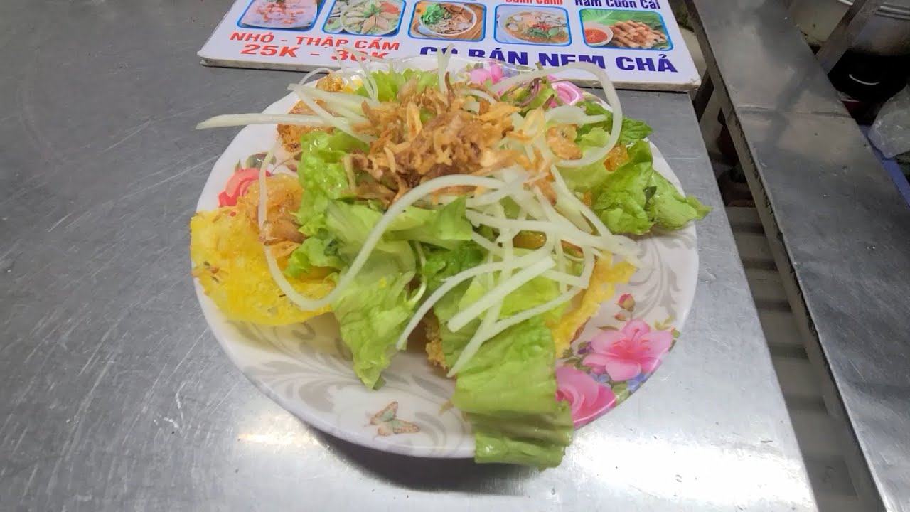 다낭 한달살기 56, 다낭 꼰 시장 푸드코트, 반깐 Bánh Căn 3만동 1,500원, 미케 해변 안텅 지역 숙소, 해외 혼행 08-31일차 56, Da Nang, Vietnam