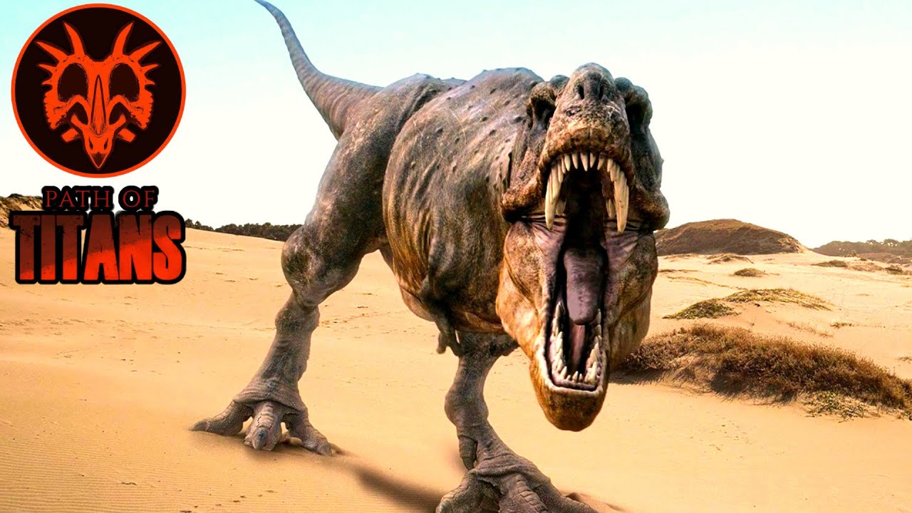 PATH OF TITANS - LE T-REX, LE CARNIVORE ALPHA DU JEU (il est imbattable !) 😲😲