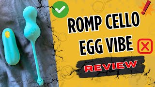 ROMP Cello Rechargeable Vibrating Egg Review