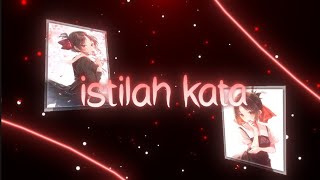 istilah kata edit // typography edit